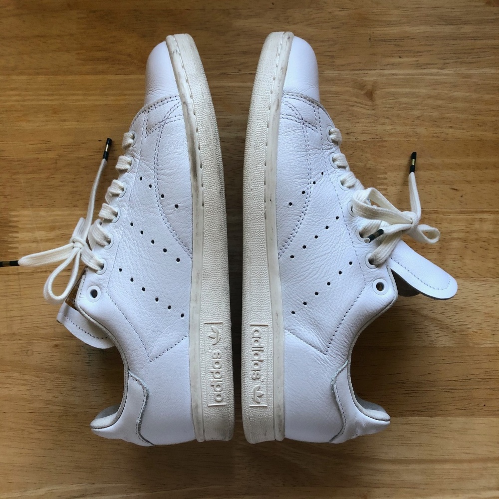 Adidas Stan Smith Sneakers *rare design* (Sz 7) - Picture 6 of 12